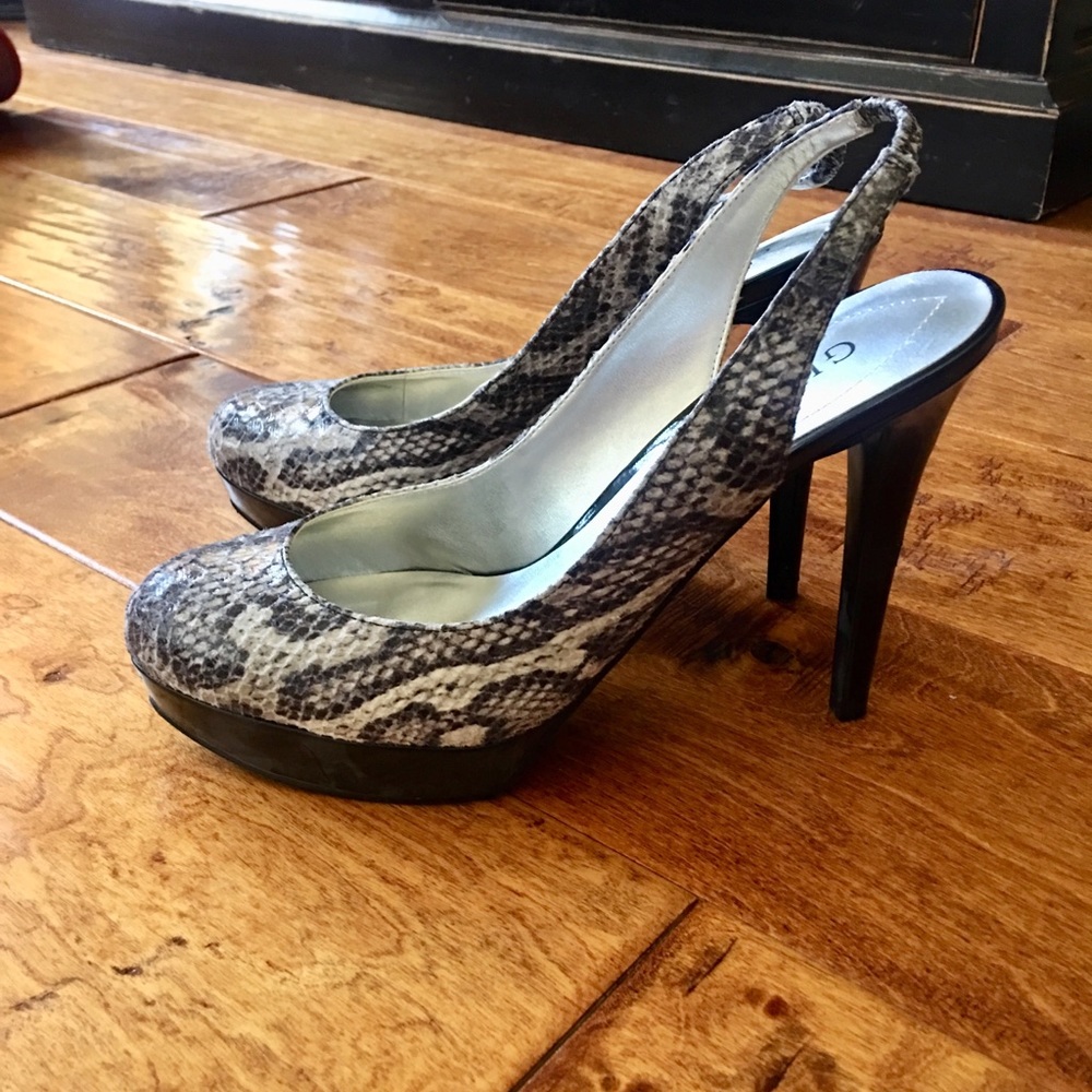 Guess slingback high heels